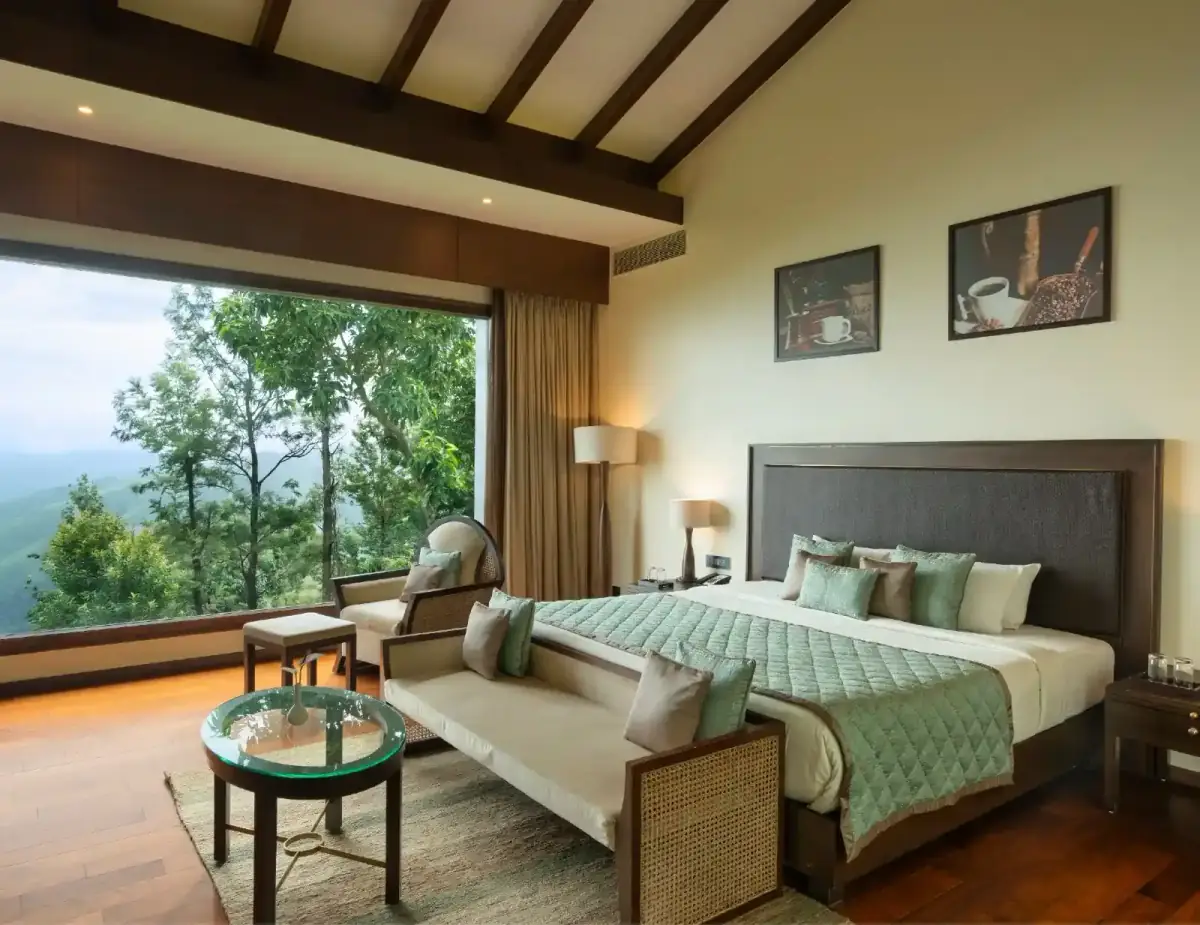 Exceptional luxury suite at Chikmagalur resort – ideal for couples and family getaways